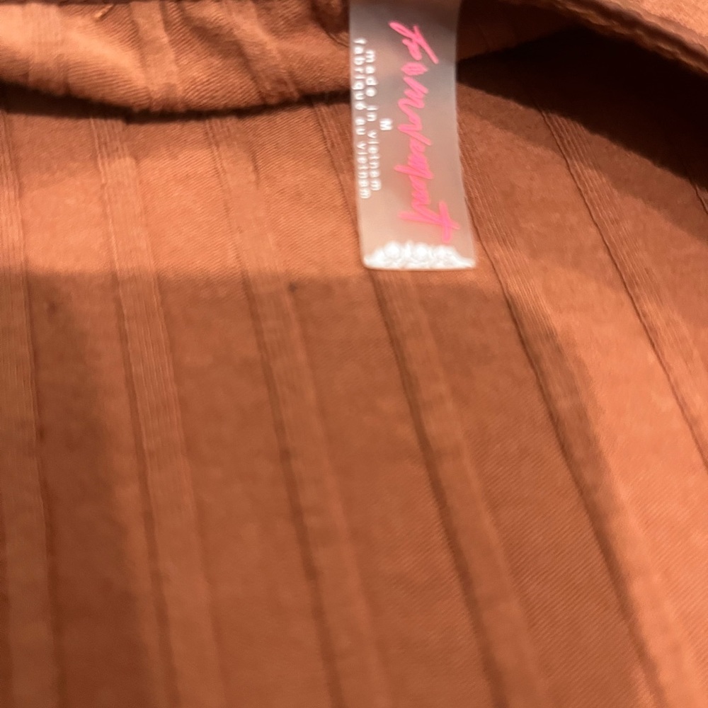FP movement Bella Henley Color RUST - Picture 2 of 5